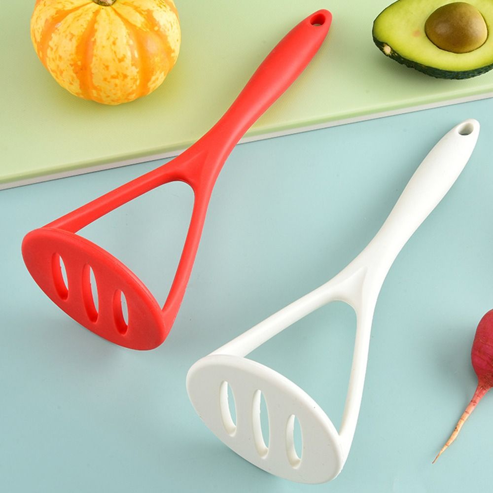 Baby Food With Avocado - Food Grade Silicone Potato Masher Non-scratch