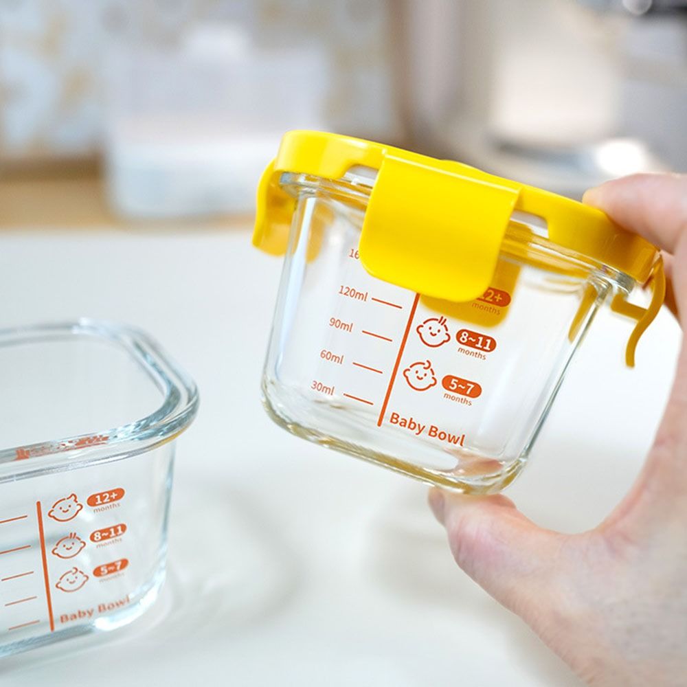 Baby Food Glass - New 170ml Food Storage Box Frozen