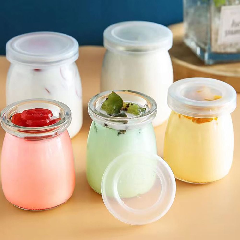 Baby Food Yogurt - 1PC 100/150/200ML Glass Storage Cup​s Pudding