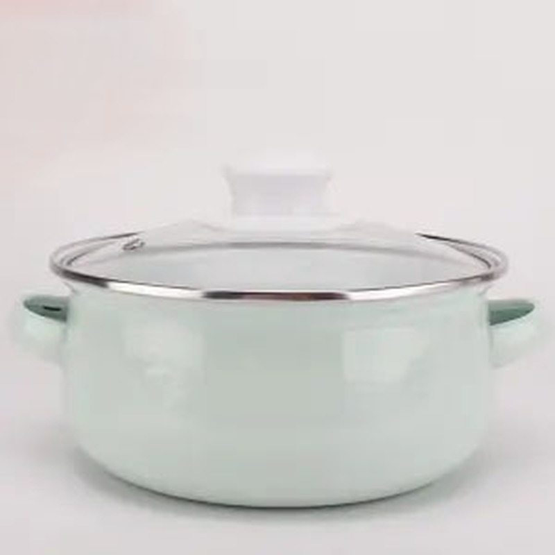Enamel Soup Bowl Milk Pot Baby - огляд і ціна Baby Food Glass