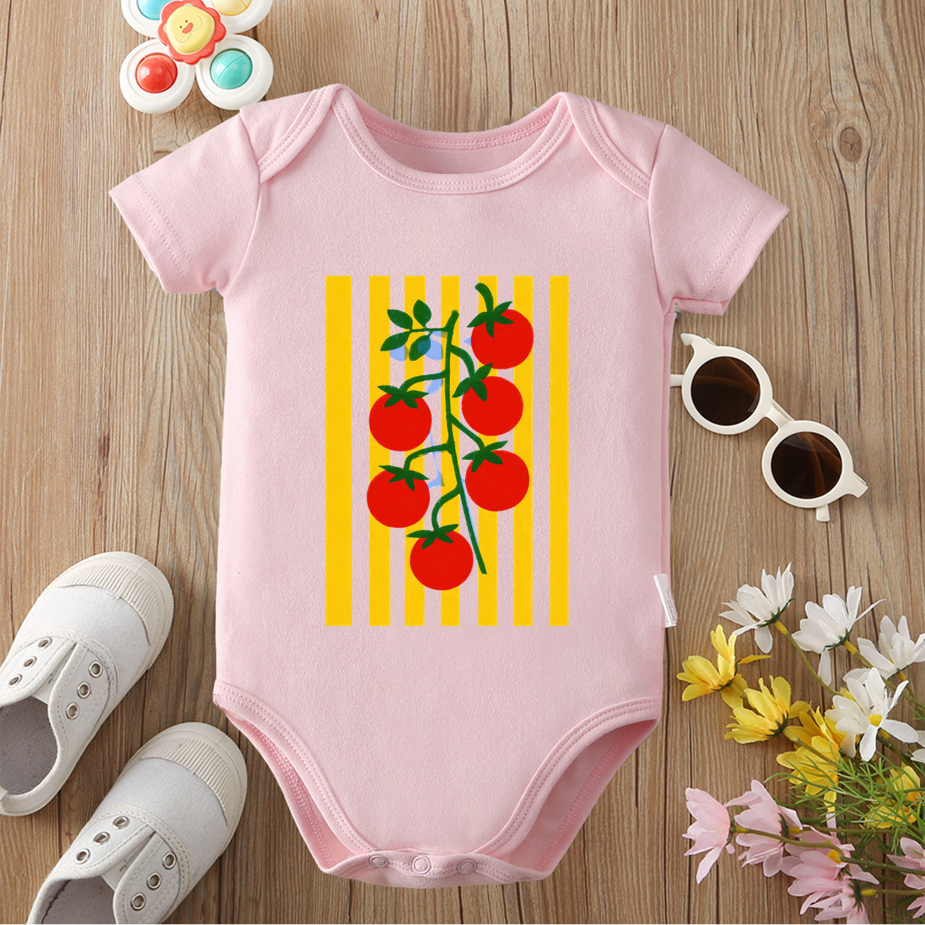 Pure Cotton Onesie Summer Food - огляд і ціна Baby Food Intake