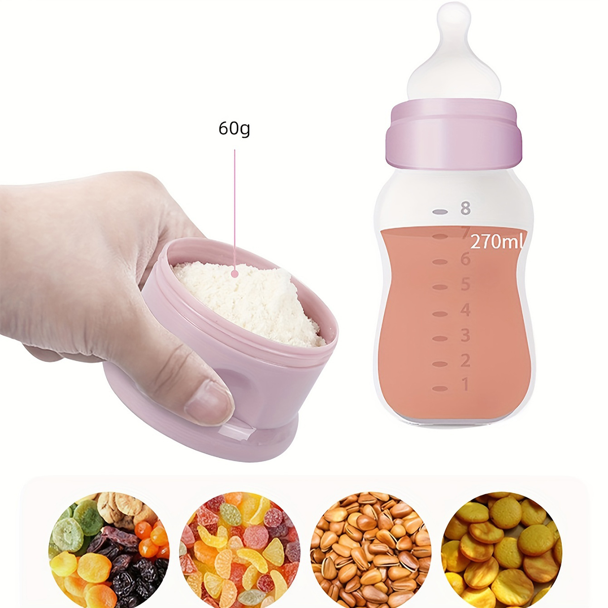 Large Capacity Baby Milk Powde - огляд і ціна Baby Food Options