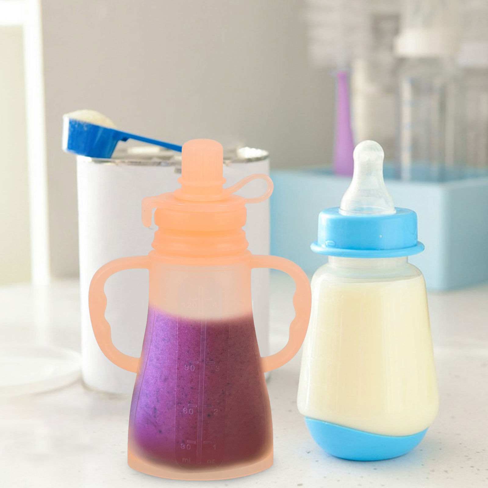Silicone Baby Food Containers  - огляд і ціна Baby Food Yogurt