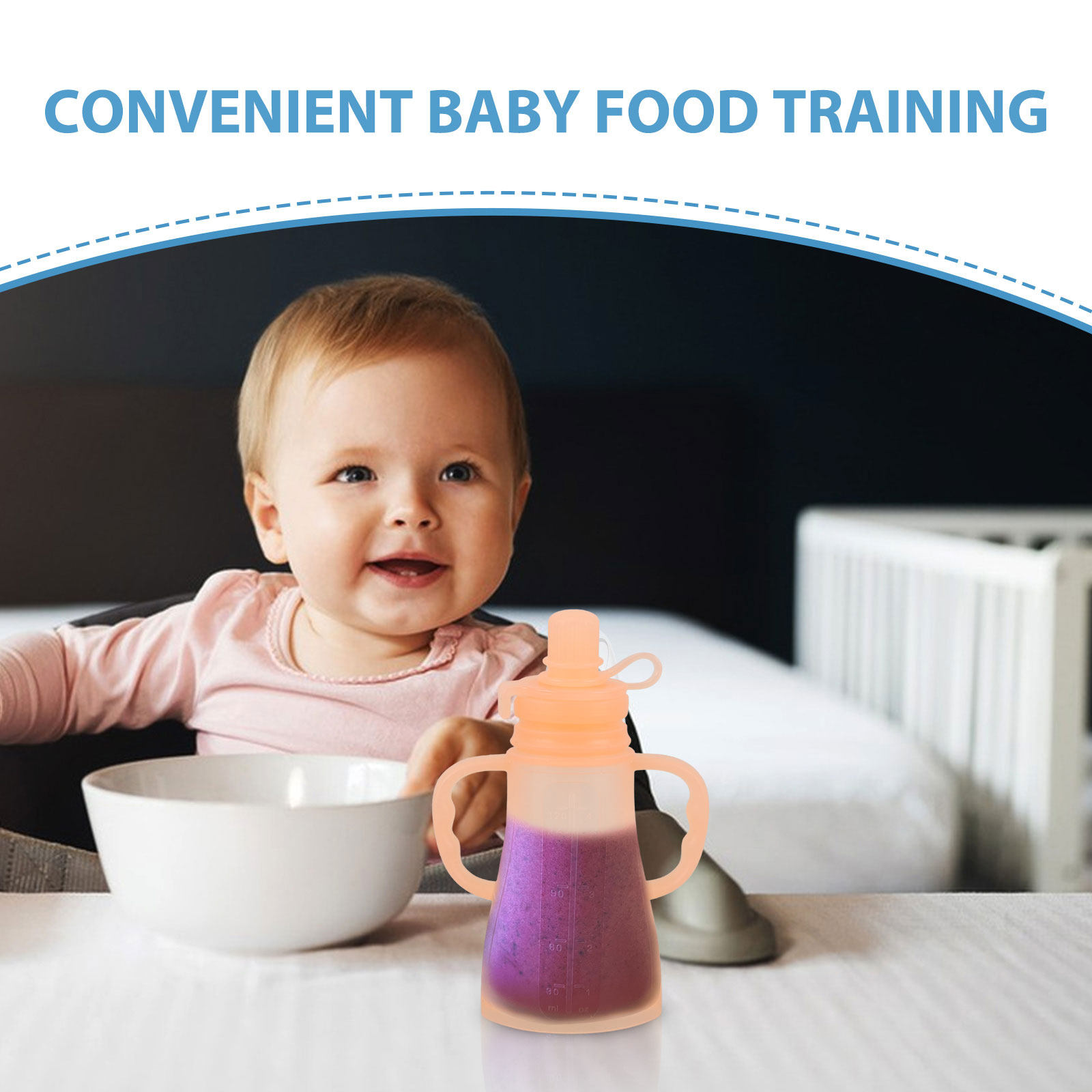Silicone Baby Food Containers  - огляд і ціна Baby Food Yogurt