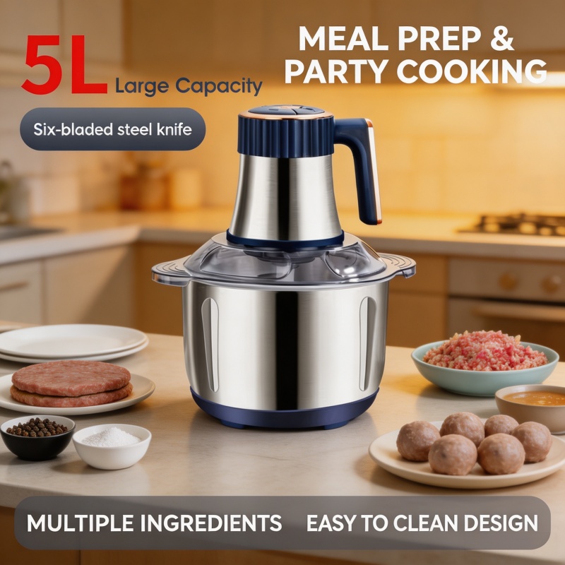 5L Electric Meat Grinders 304  - огляд і ціна Baby Food Mixer