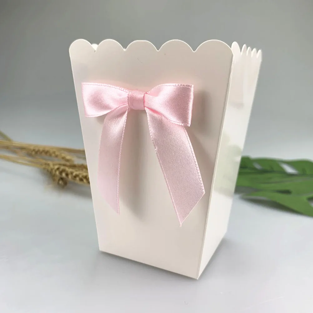 12pcs Pink Bow Popcorn Box Par - огляд і ціна Baby Food Options