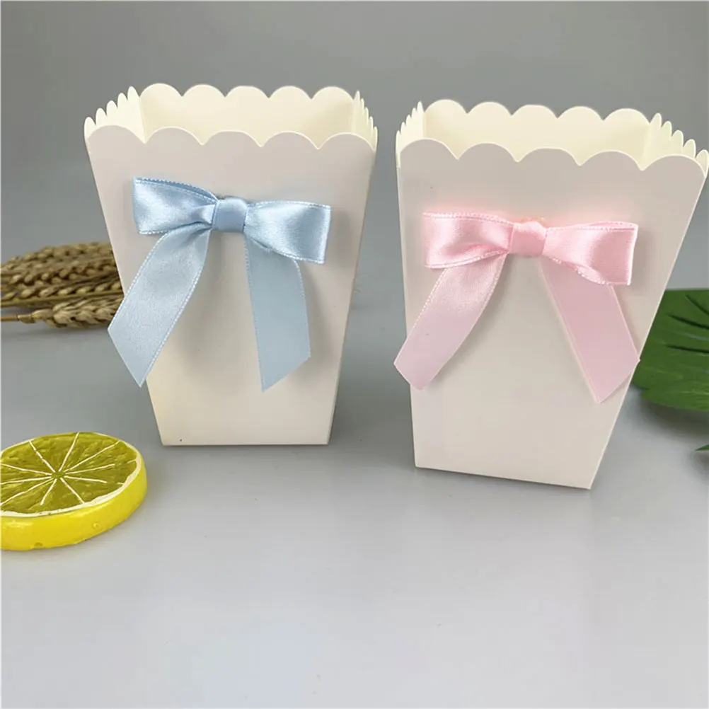 12pcs Pink Bow Popcorn Box Par - огляд і ціна Baby Food Options