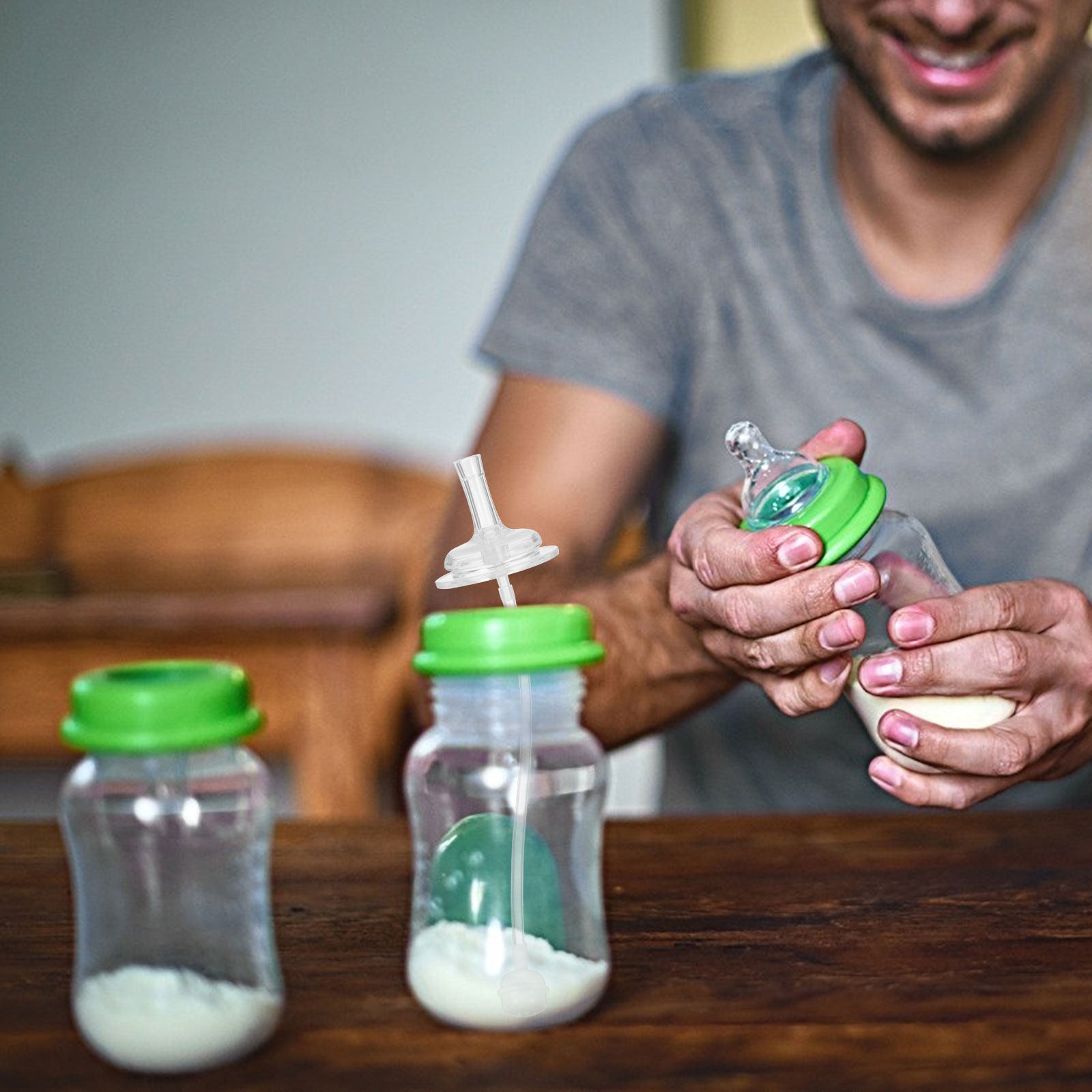 4Pcs Premium Food Grade Silico - огляд і ціна Baby Food Glass
