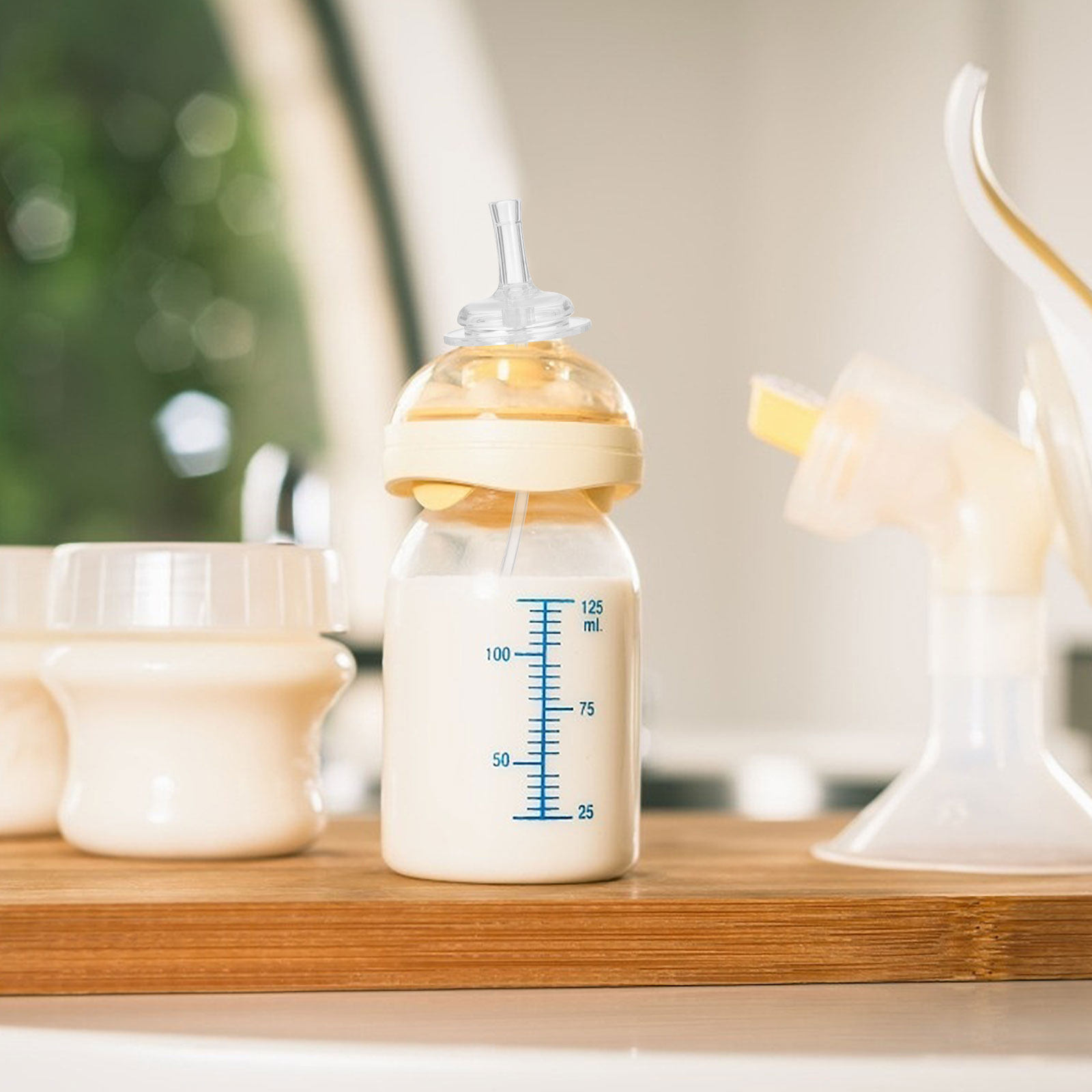 4Pcs Premium Food Grade Silico - огляд і ціна Baby Food Glass
