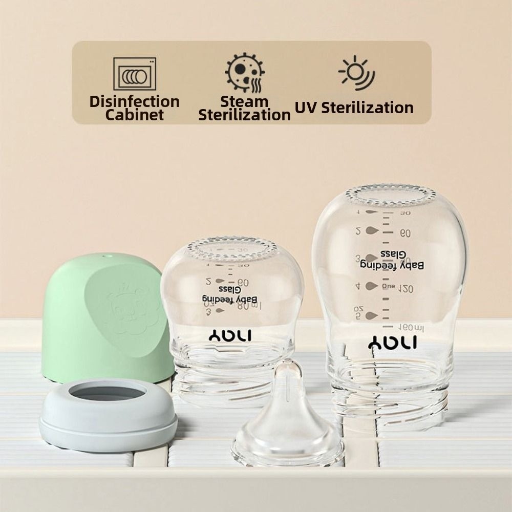 Glass Baby Bottle Anti-flatule - огляд і ціна Baby Food Glass