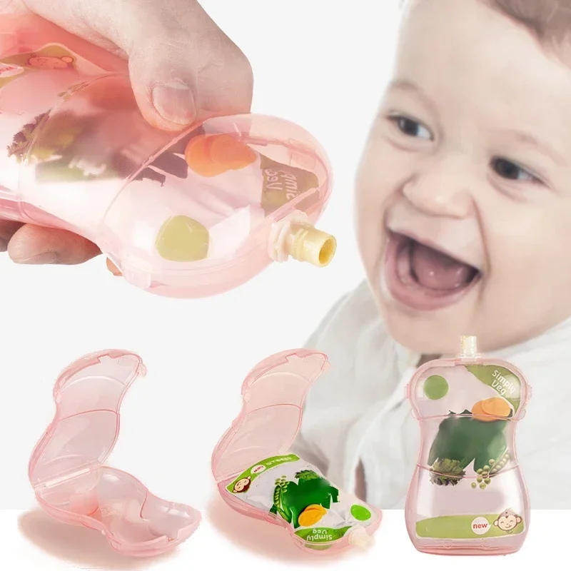 Fruit Puree Anti-squeeze Box B - огляд і ціна Baby Food Yogurt