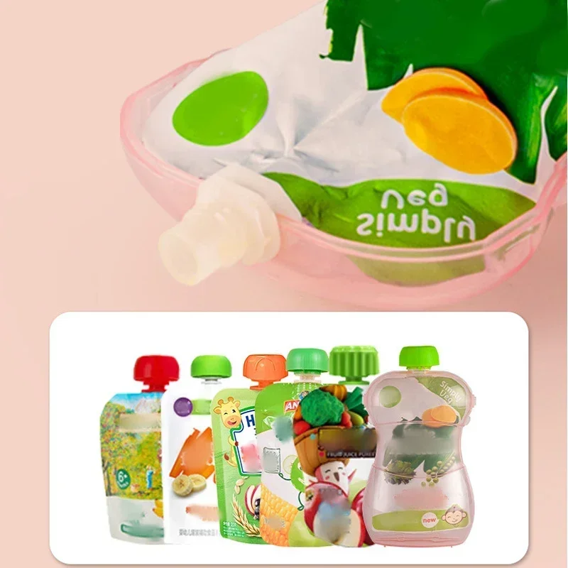 Fruit Puree Anti-squeeze Box B - огляд і ціна Baby Food Yogurt