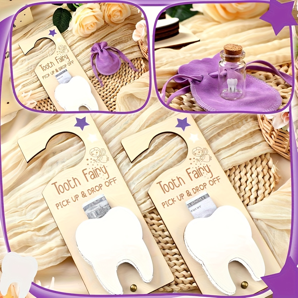 Tooth Fairy Door Sign Decorati - огляд і ціна Baby Food Glass