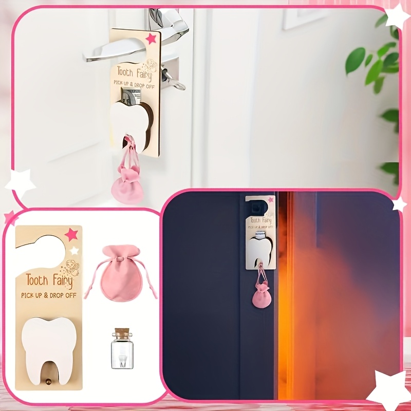 Tooth Fairy Door Sign Decorati - огляд і ціна Baby Food Glass