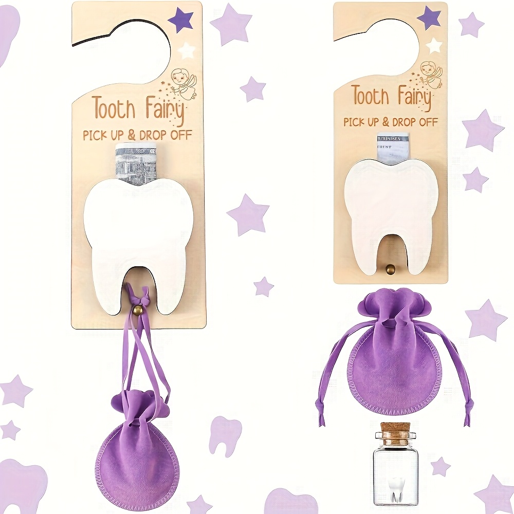 Tooth Fairy Door Sign Decorati - огляд і ціна Baby Food Glass