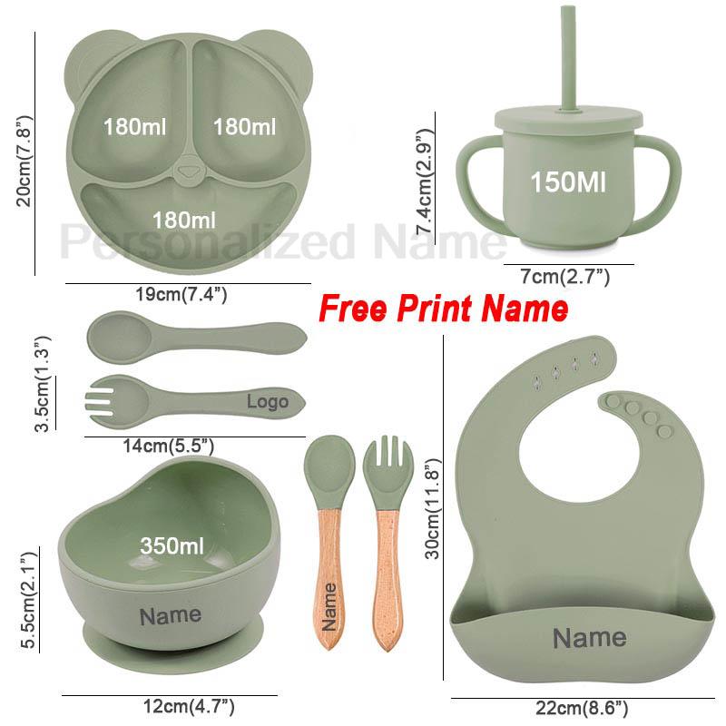 Feeding Set Silicone For Baby  - огляд і ціна Baby Food Kit