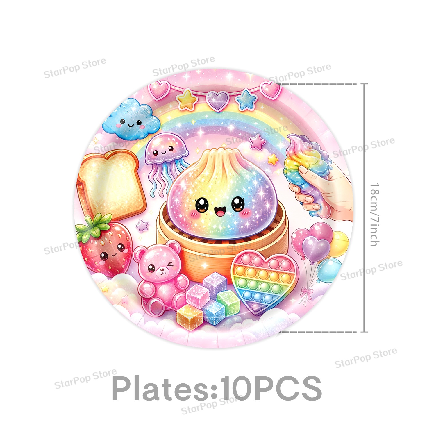 Squishy Dumpling Birthday Part - огляд і ціна Baby Food Kit