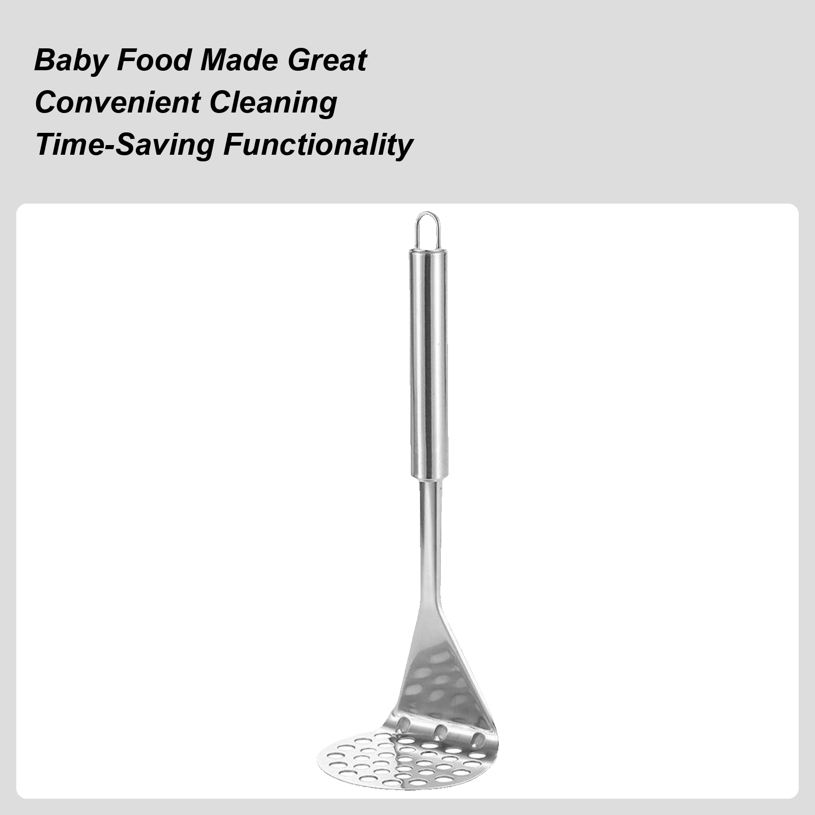 Metal Potato Masher Avocado Sm - огляд і ціна Baby Food With Avocado