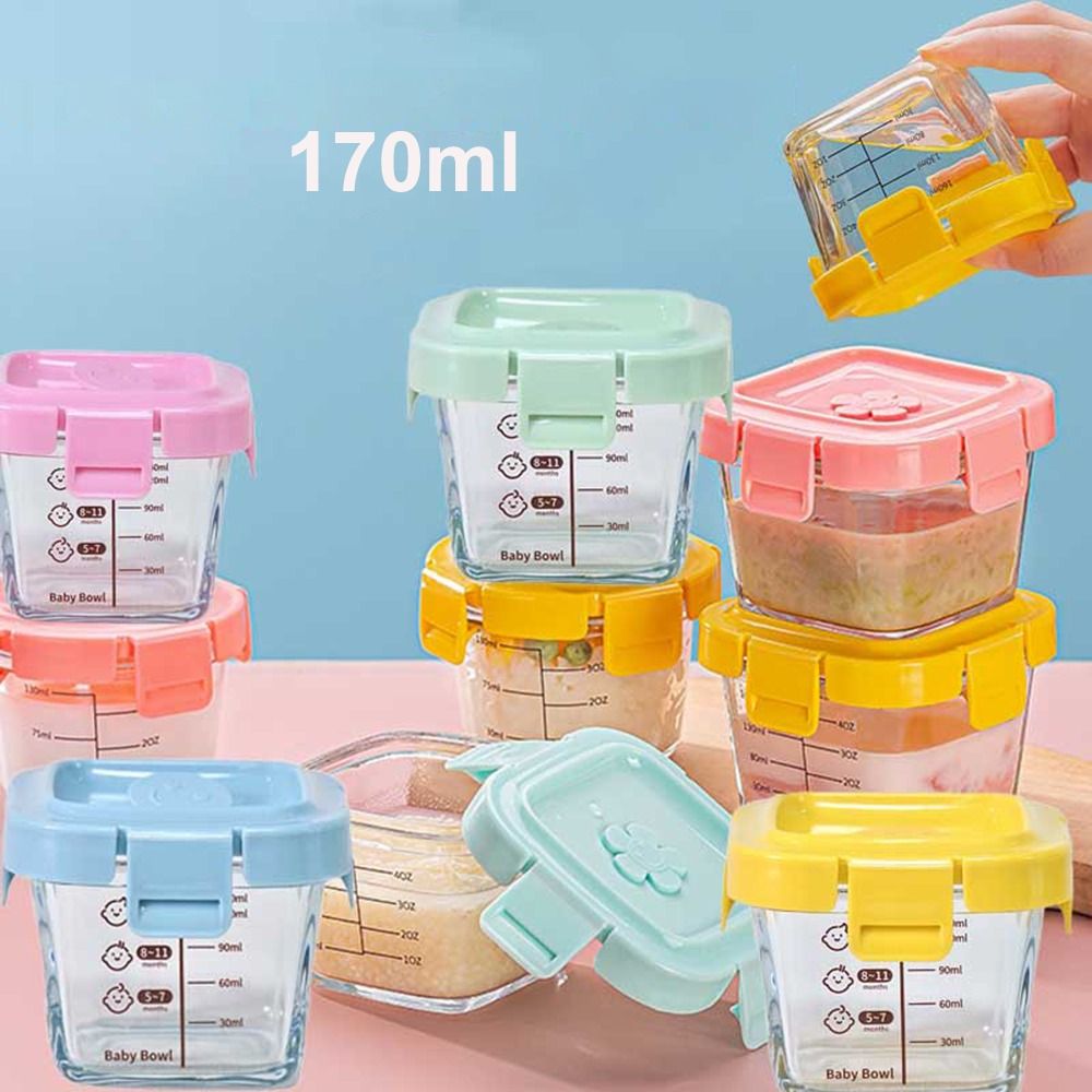 170ml Glass Food Storage Box F - огляд і ціна Baby Food Glass