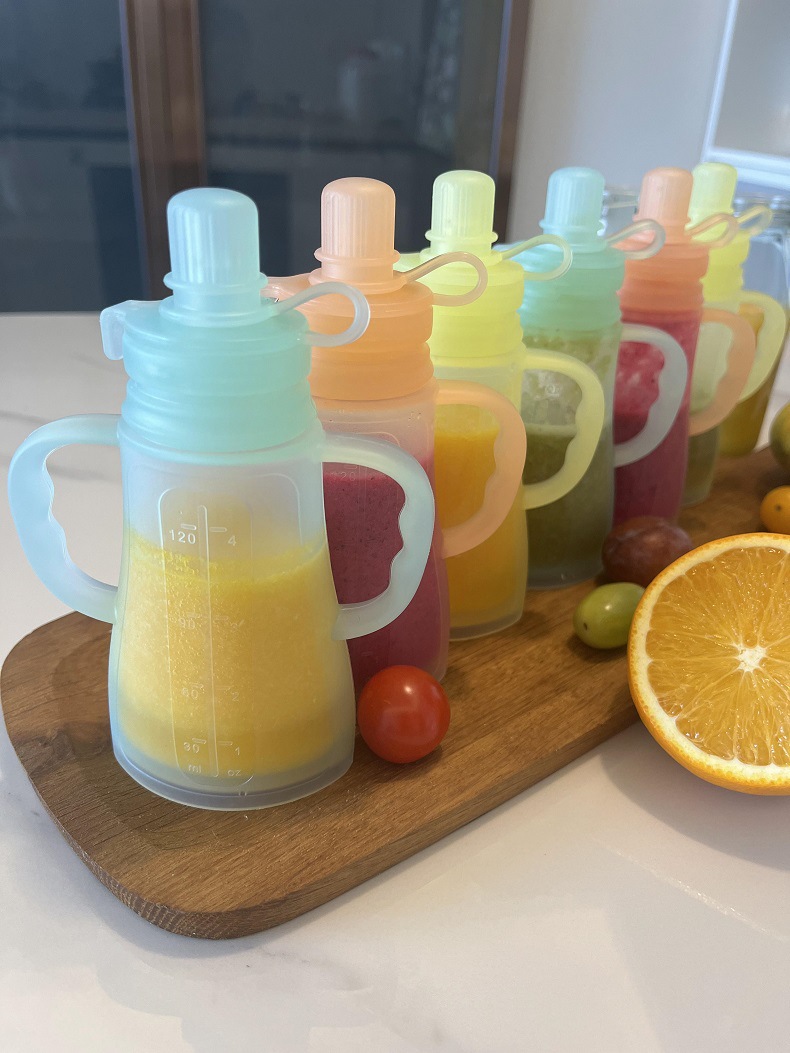 New Reusable Silicone Breast M - огляд і ціна Baby Food Options