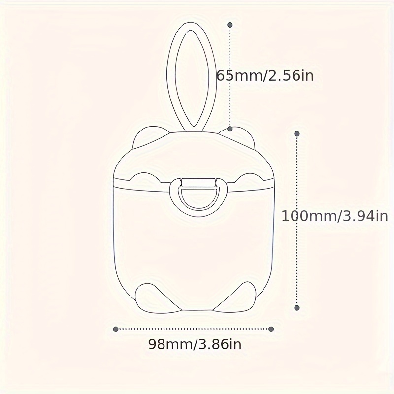 1pc Portable Four-Layer Milk P - огляд і ціна Baby Food Options