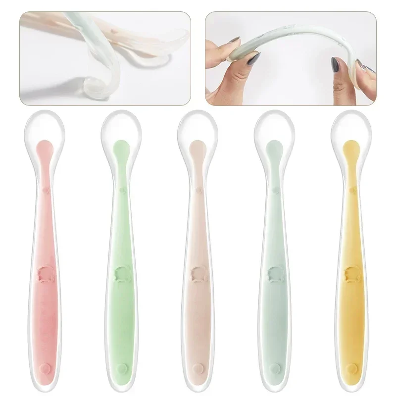 Soft Silicone Baby Spoon Toddl - огляд і ціна Baby Food Kit