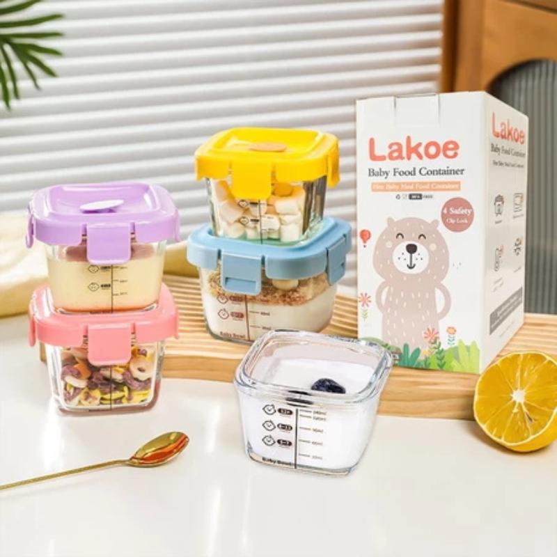 And Heat-resistant Storage Box - огляд і ціна Baby Food Glass