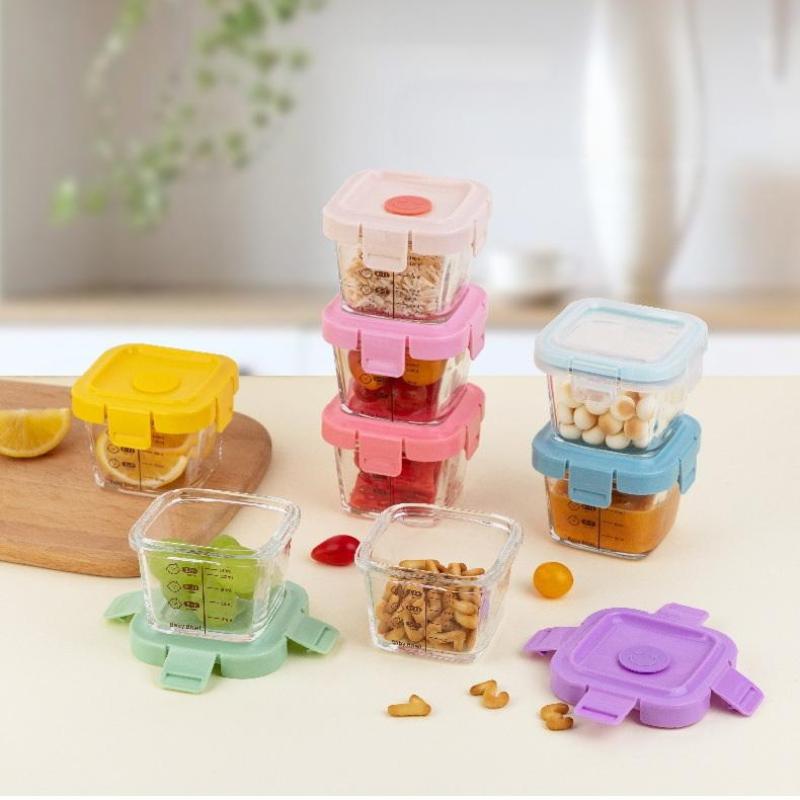 And Heat-resistant Storage Box - огляд і ціна Baby Food Glass