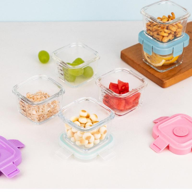 And Heat-resistant Storage Box - огляд і ціна Baby Food Glass