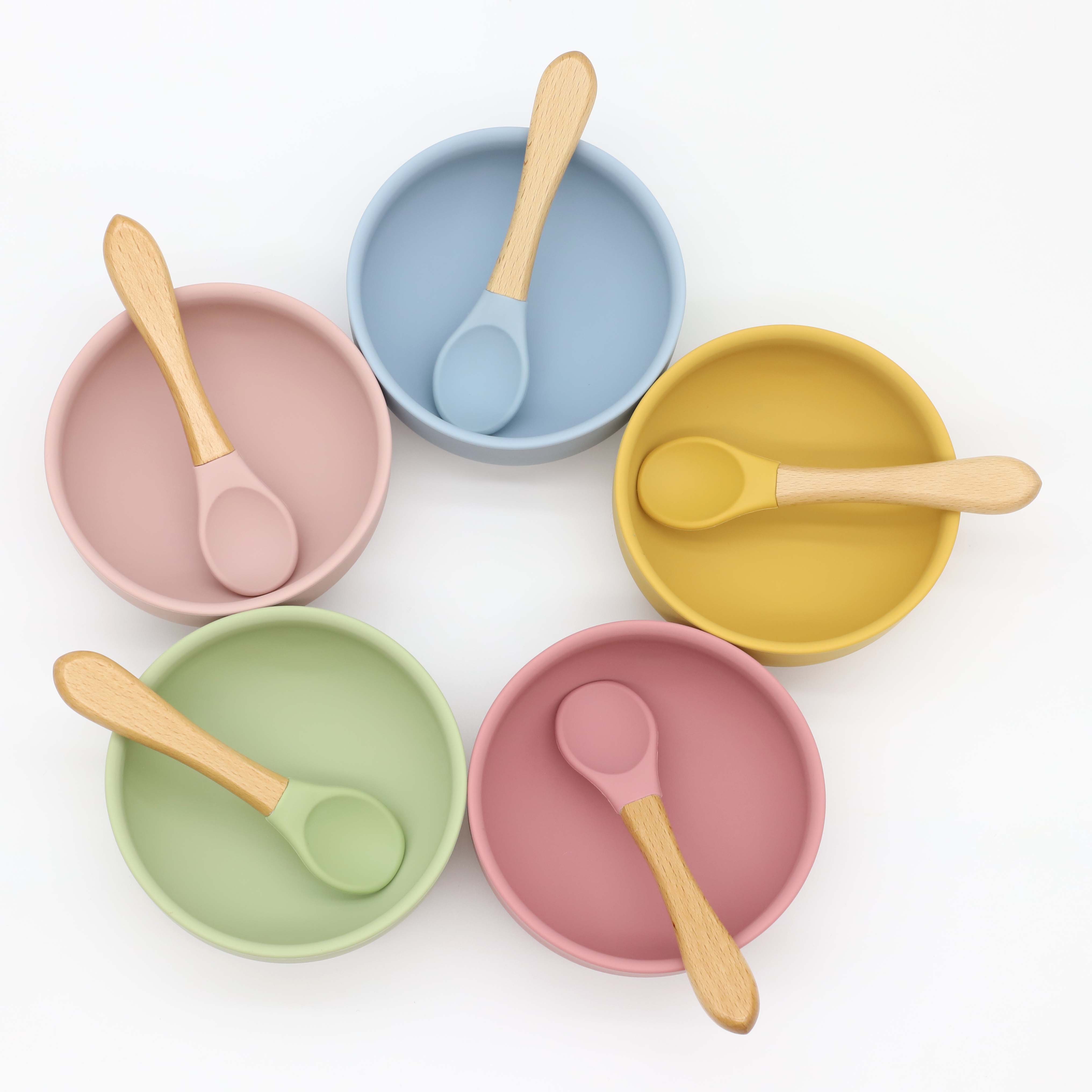 Silicone bowl with suction cup - огляд і ціна Baby Food Kit
