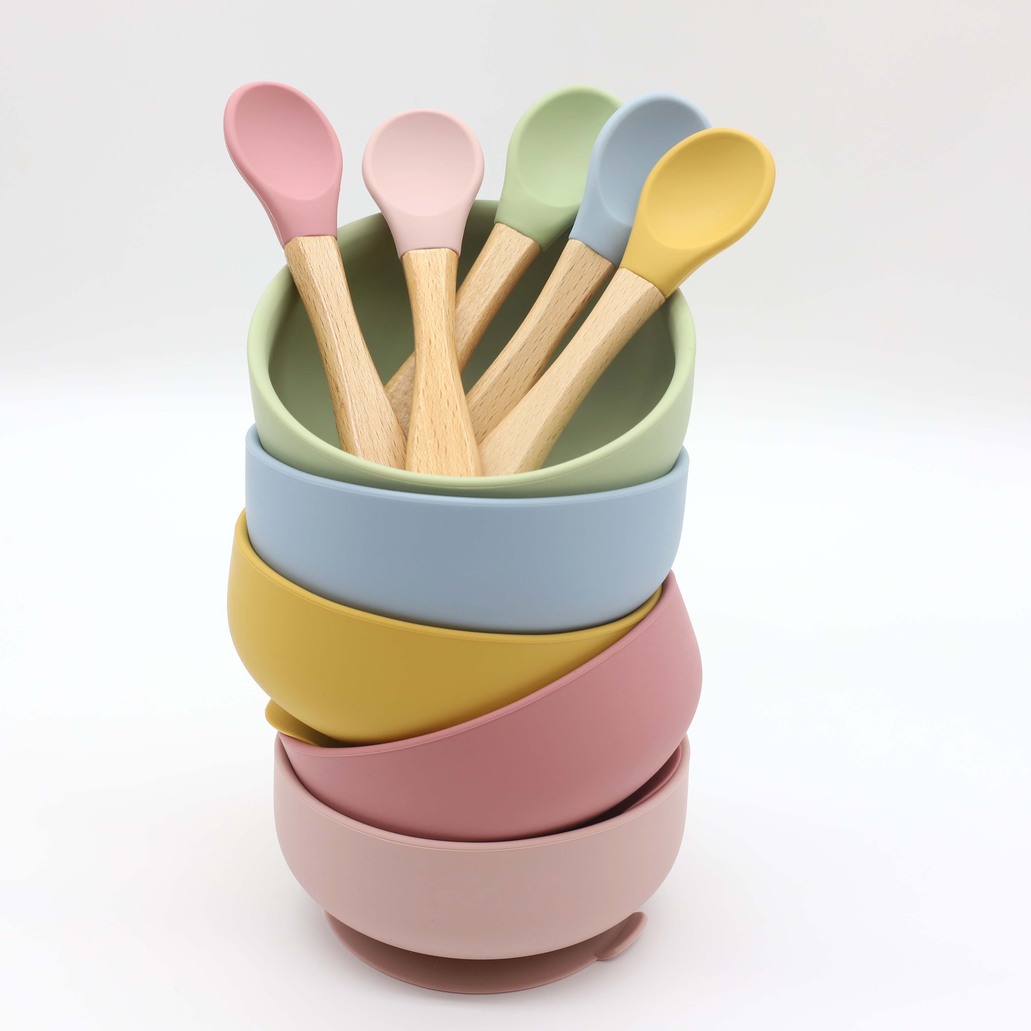 Silicone bowl with suction cup - огляд і ціна Baby Food Kit