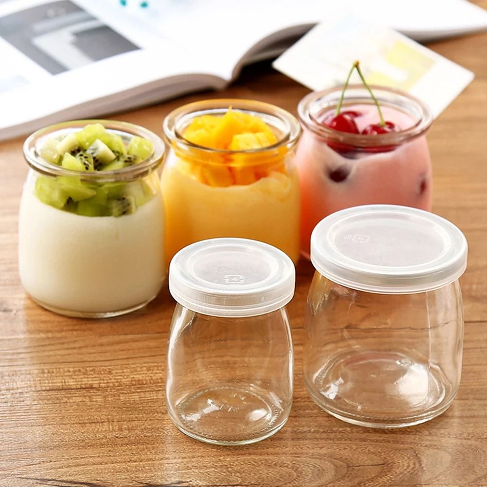 1PC 100/150/200ML Glass Storag - огляд і ціна Baby Food Yogurt