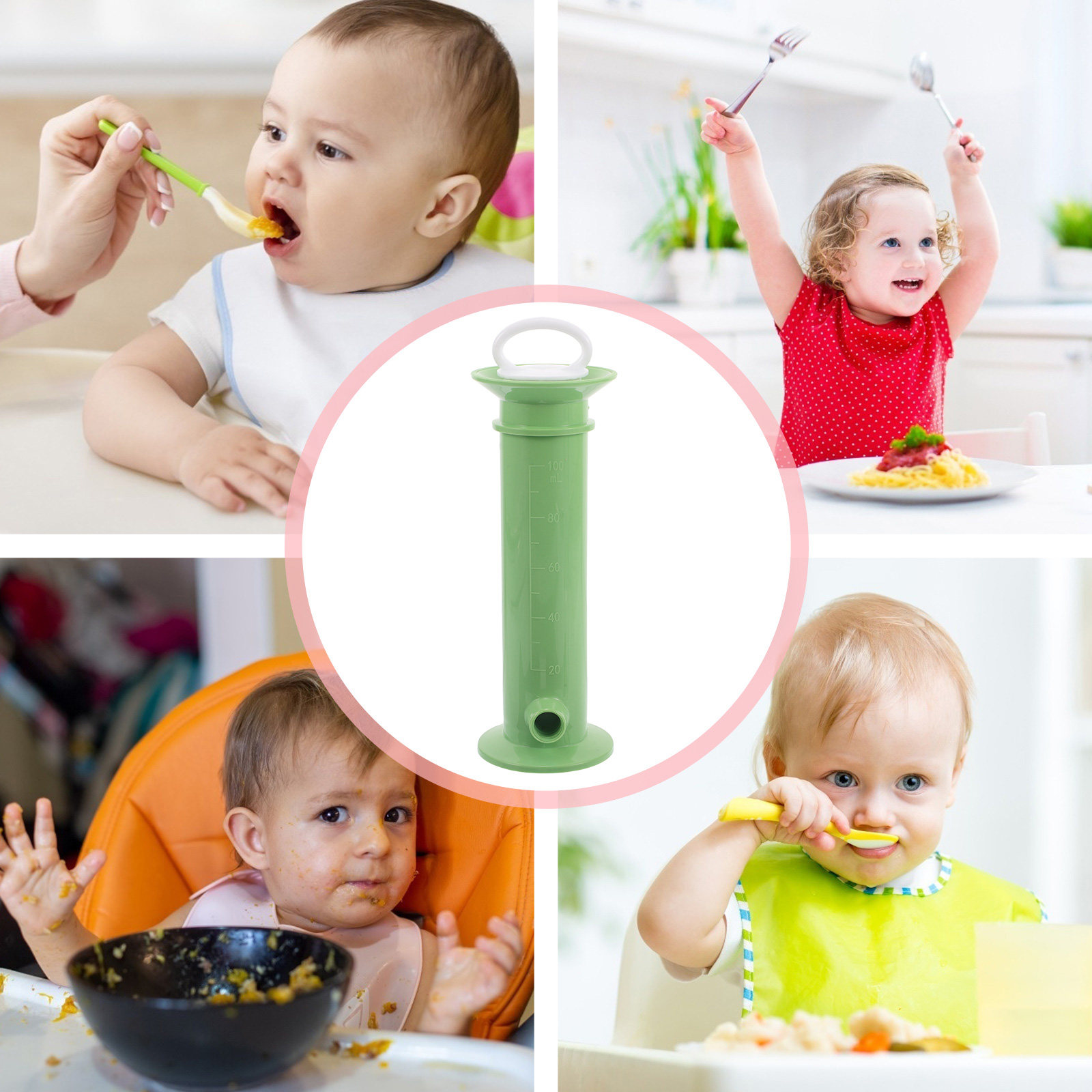 Baby Food Dispenser Infant Fee - огляд і ціна Baby Food Yogurt