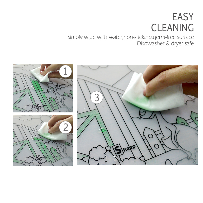 Silicone Baby Placemat 1pc Bab - огляд і ціна Baby Food Kit