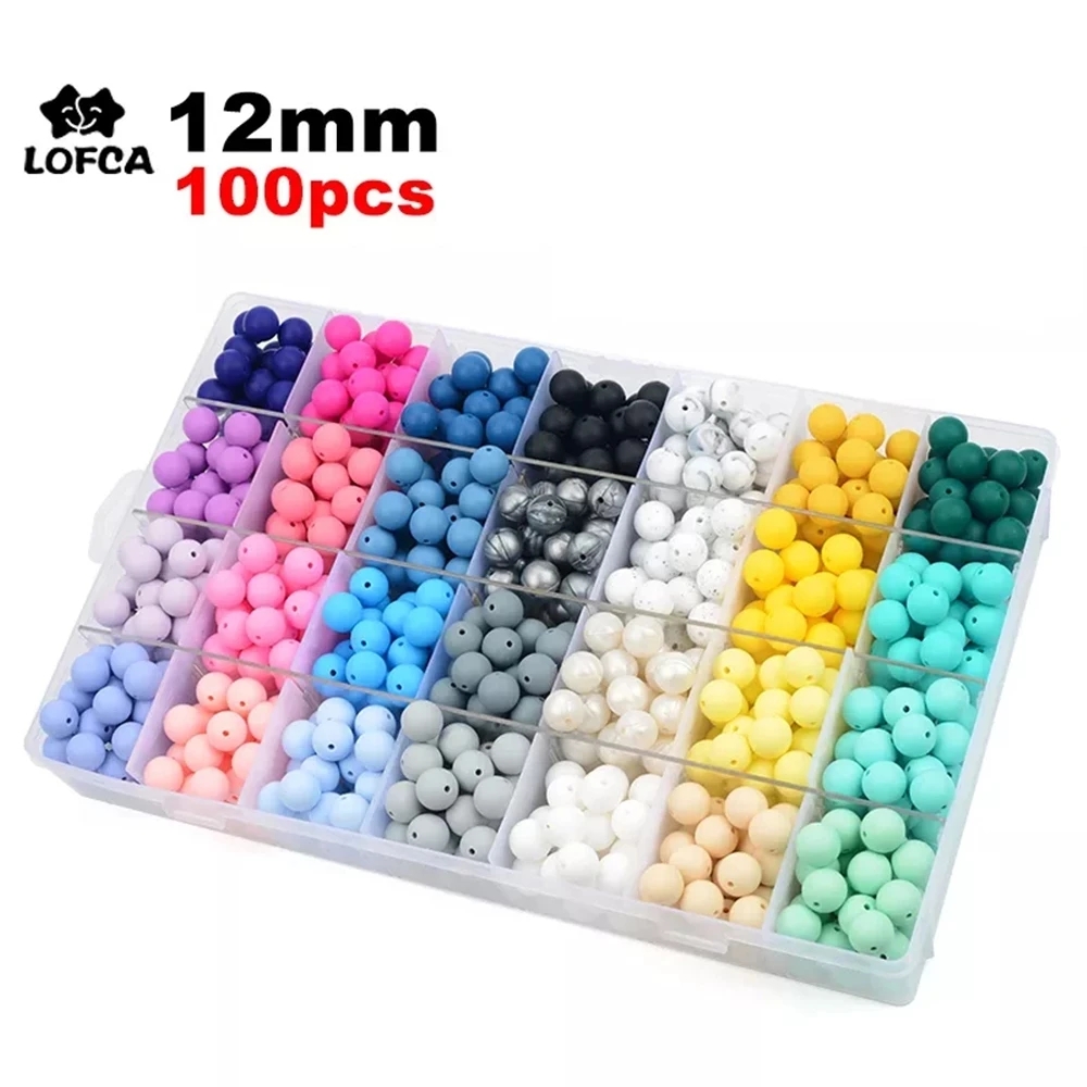 LOFCA 12mm 100pcs Silicone Bea - огляд і ціна Baby Food Mixer